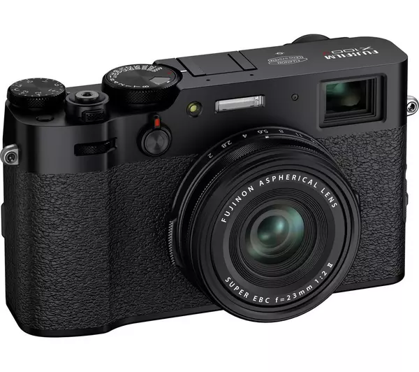 FUJIFILM X100V High Performance Compact Camera - Black