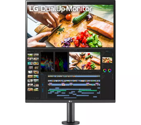 LG DualUp 28MQ780-B.AEK Quad HD 27.6" Nano IPS LCD Monitor - Black