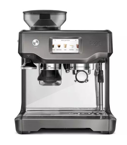 SAGE the Barista Touch SES880 Bean to Cup Coffee Machine - Black Stainless Steel