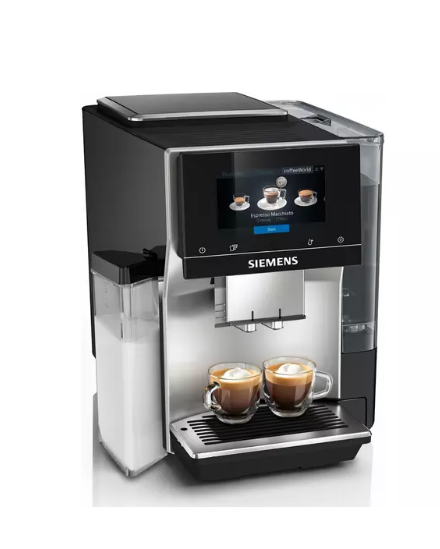 SIEMENS Home Connect TQ703GB7 Smart Bean to Cup Coffee Machine – Inox & Silver