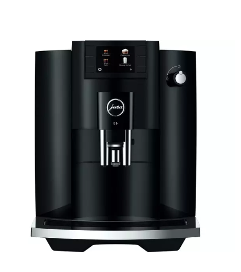 JURA E6 Bean to Cup Coffee Machine - Black