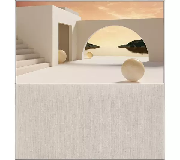 LG Objet Collection Easel 65ART90E6QA 65" Smart 4K Ultra HD HDR OLED TV with Google Assistant & Alexa - Beige