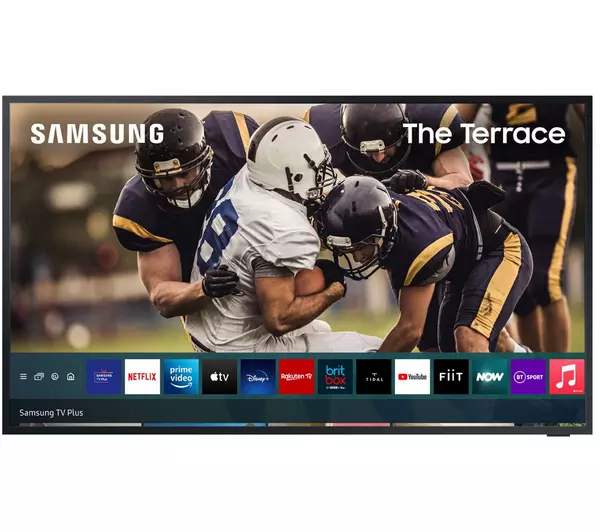 SAMSUNG The Terrace QE75LST7TCUXXU 75" Smart 4K Ultra HD HDR QLED Outdoor TV with Bixby & Google Assistant